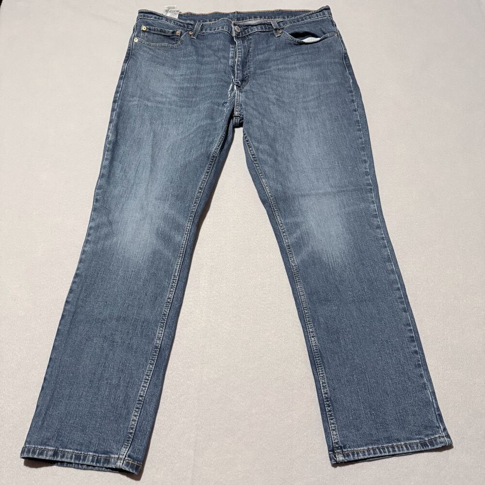 Levi's 511 Jeans Men's 38X30 Distressed Blue Denim Boot Cut Fit Classic Straight